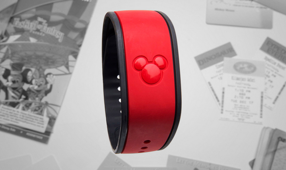 red Disney MagicBand