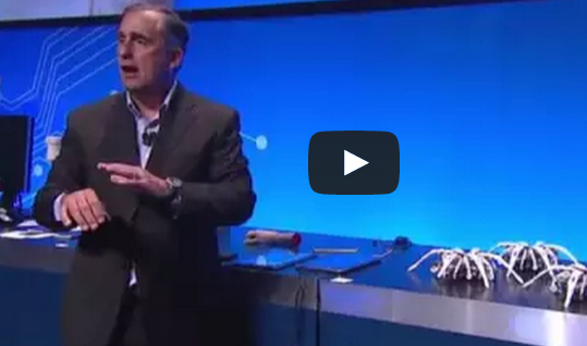 Intel CEO in video preview for curie