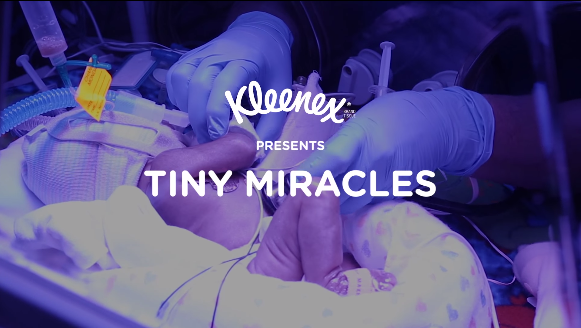 kleenex tiny miracles commercial title page