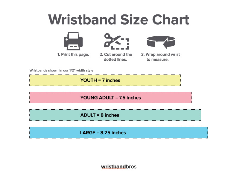 wristband size chart cover image
