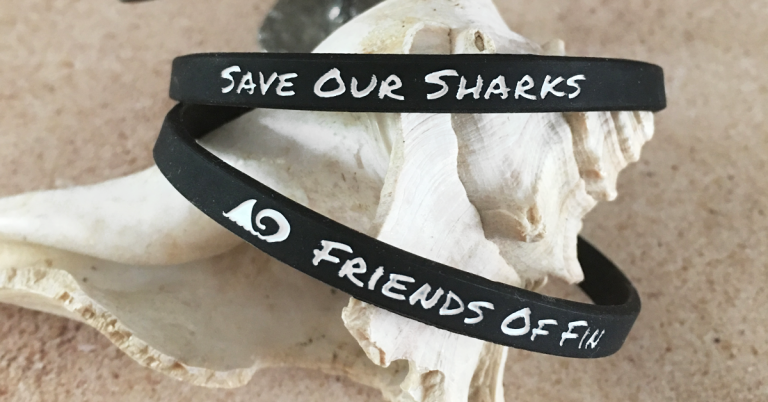 Save Our Sharks Wristbands by Friends of Fin